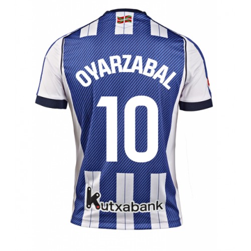 Real Sociedad Mikel Oyarzabal #10 Replica Home Stadium Shirt 2025-26 Short Sleeve